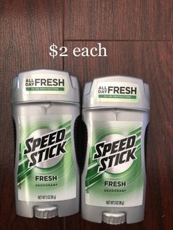Speed Stick Deodorant $2 each