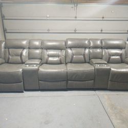 Couch With Recliner 