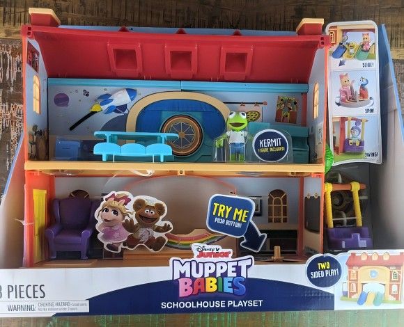 Disney Junior Muppets Babies School House Playset