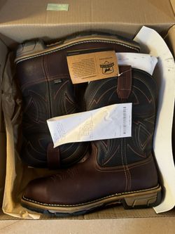 Size 12 Red Wing Steel Toe Boots