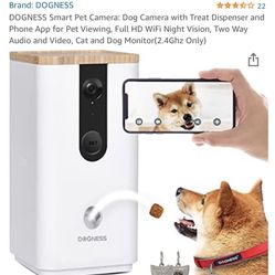 DOGNESS SMART PET CAMERA [dog Feeder] 