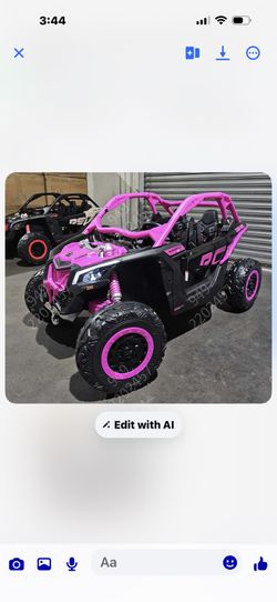 Kids Can am Maverick 48v Comes With Screen