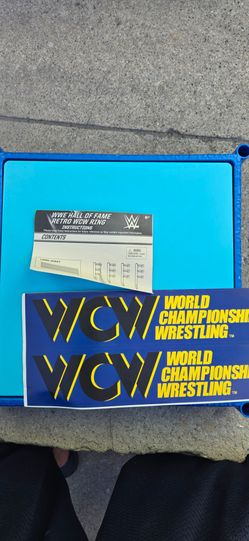Target Exclusive WWE HALL OF FAME RETRO WCW RING