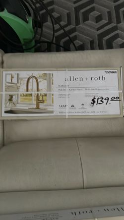 Allen and Roth kitchen faucet