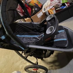 Beautiful baby stroller