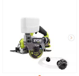 NEW IN BOX RYOBI ONE+ HP 18V Cordless Handheld Wet/Dry Masonry Tile Saw (Tool Only)