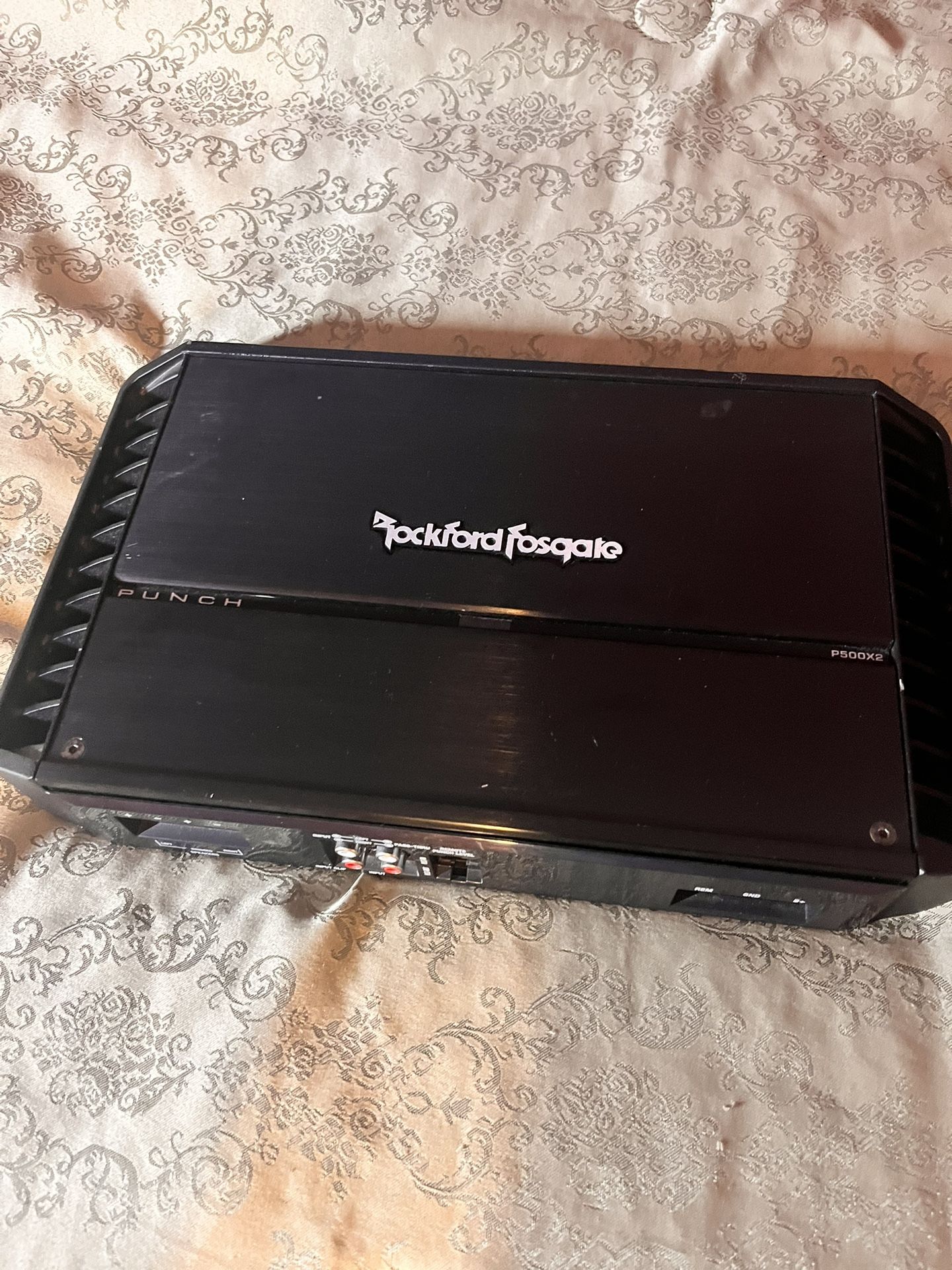 Rockford fosgate p500x2 amp