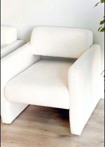 Single Sofa Chair-White