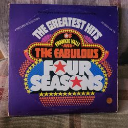 The Greatest Hits Of Frankie Valli And The Fabulous Four Seasons Vinyl 1974 -4 LP'S