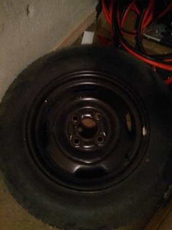 14 inch wheel and spare tire