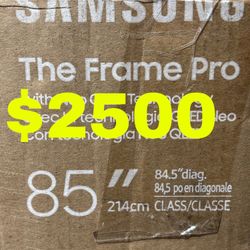 Samsung 85 The Frame Pro Tv