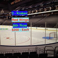 Kraken Red Wings Tickets