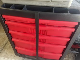 Rubbermaid Toolbox On Wheels