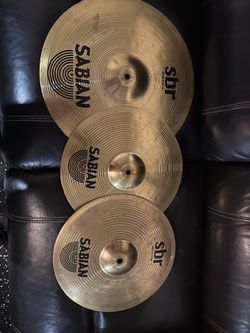 Sabian High hats and Crash