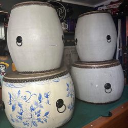 Antique Drum Tables