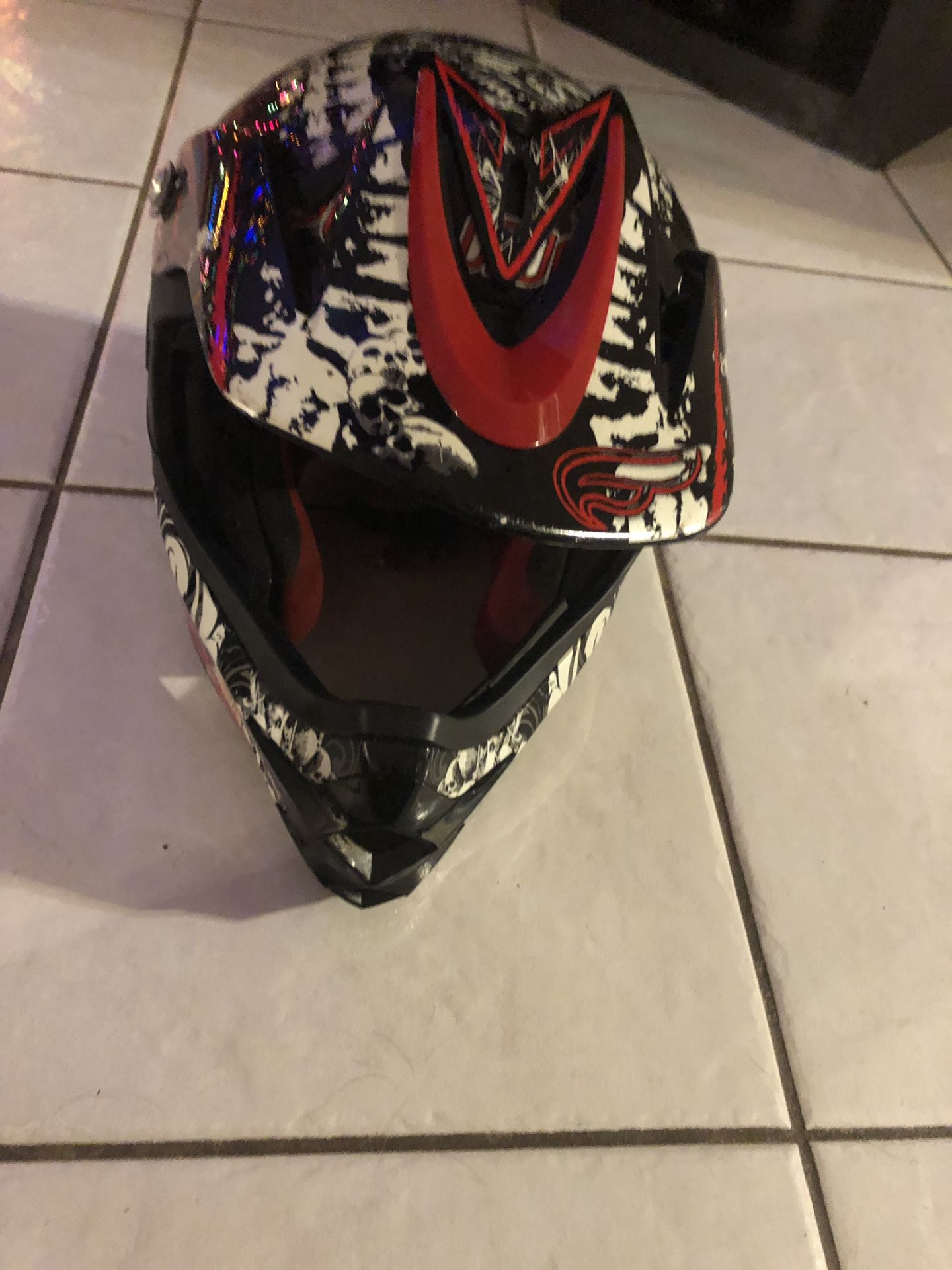Dirt bike motocross adult helmet M