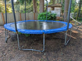 Used JumpSport SkyBounce 14' XPS Trampoline.