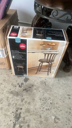 25-Inch Bronze Counterstool in Box