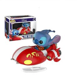 Funko Pop! Disney Rides, #35 Stitch in The Red One, Special “Box Lunch” Sticker, New In Box, Great Gift 🎁 ($90 Pick Up Only)