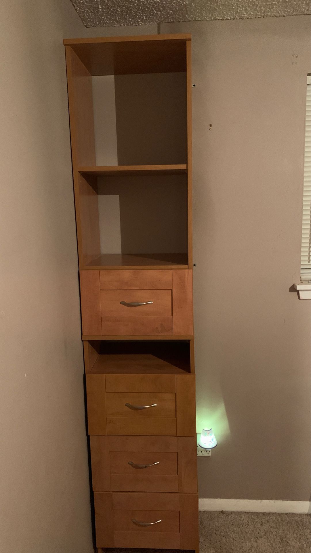 Dresser with shelves