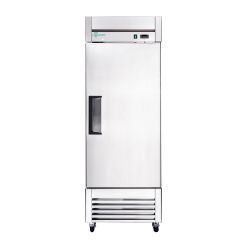 27″ Reach-In Commercial Refrigerator, Stainless Steel Single Door Cooler, Digital Thermostat, LED Lighting, ETL