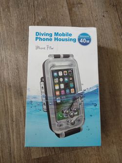 iPhone 7 Plus Diving Mobile Housing Waterproof Phone Case For Sale