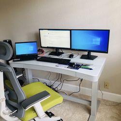 Tresanti Adjustable Standing Desk And Ergochair From autonomous. 