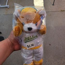 Baseball Teddy Bear Plush 