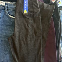 Women Flare Leggings Size Large 