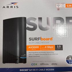 Arris Surfboard Wi-Fi Cable Modem G36