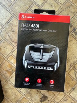 NEW Cobra RAD 480i Radar & Laser Detector – Bluetooth