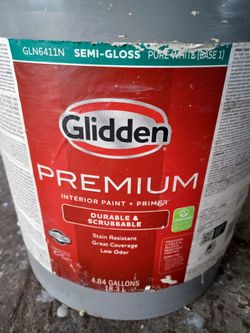 5 gallons Interior Semigloss Light Beige Paint