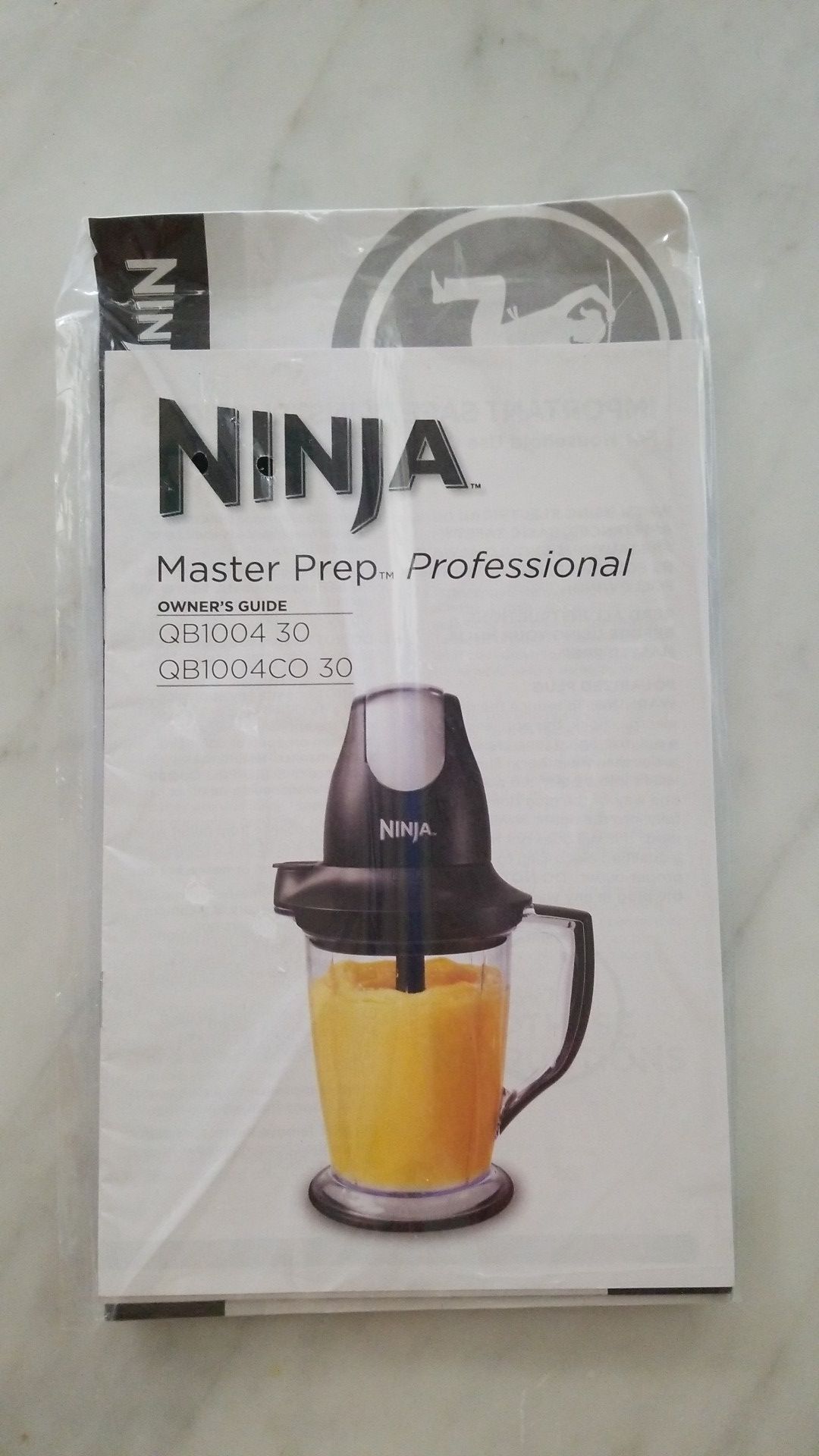 Ninja Master Prep 12 piece w/manual