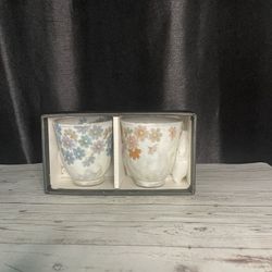 This Is A Hawaii Vintage Collectors Item. Set Of Two Sake Cups