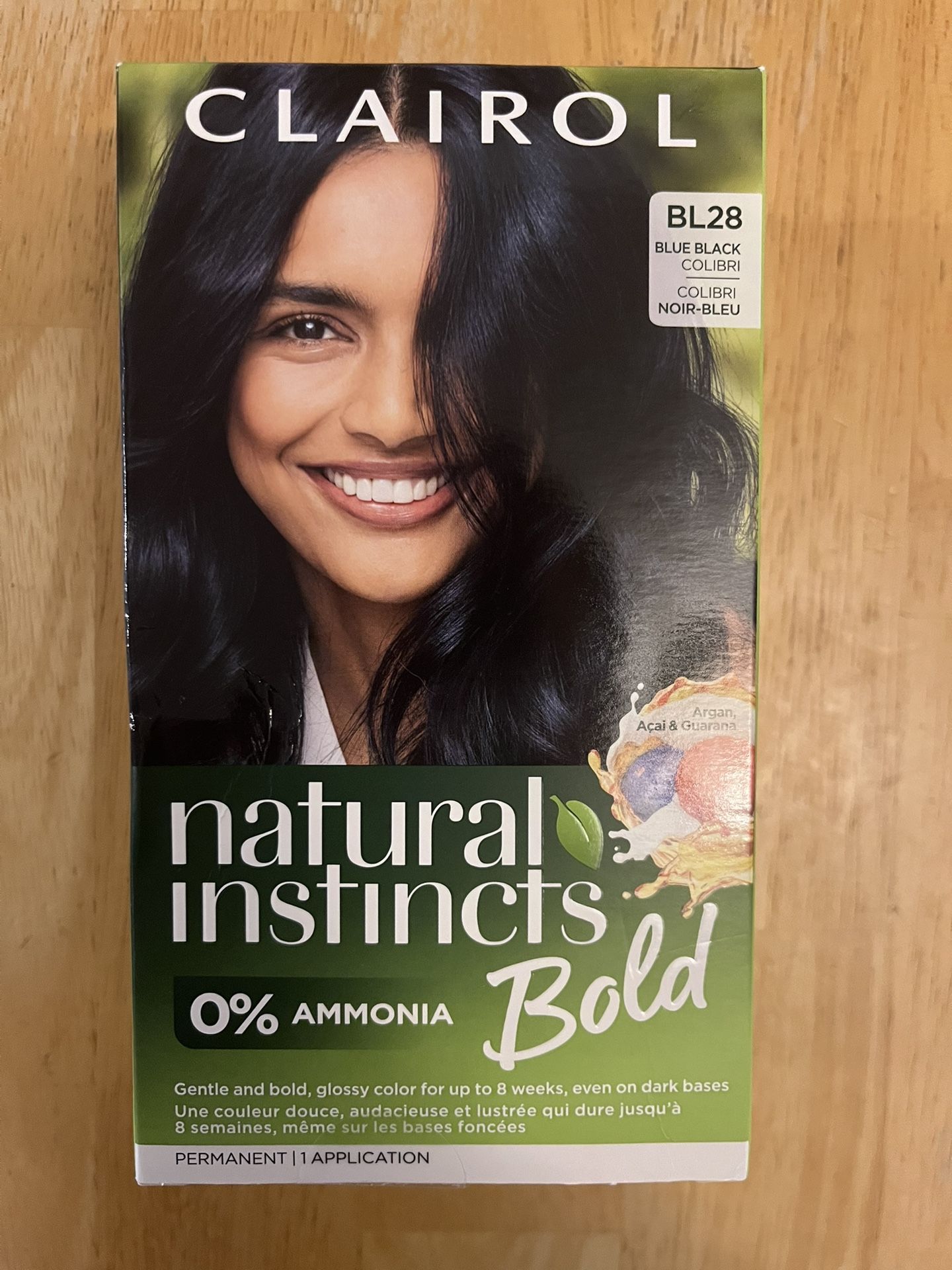 CLAIROL BL28 blue black hair dye