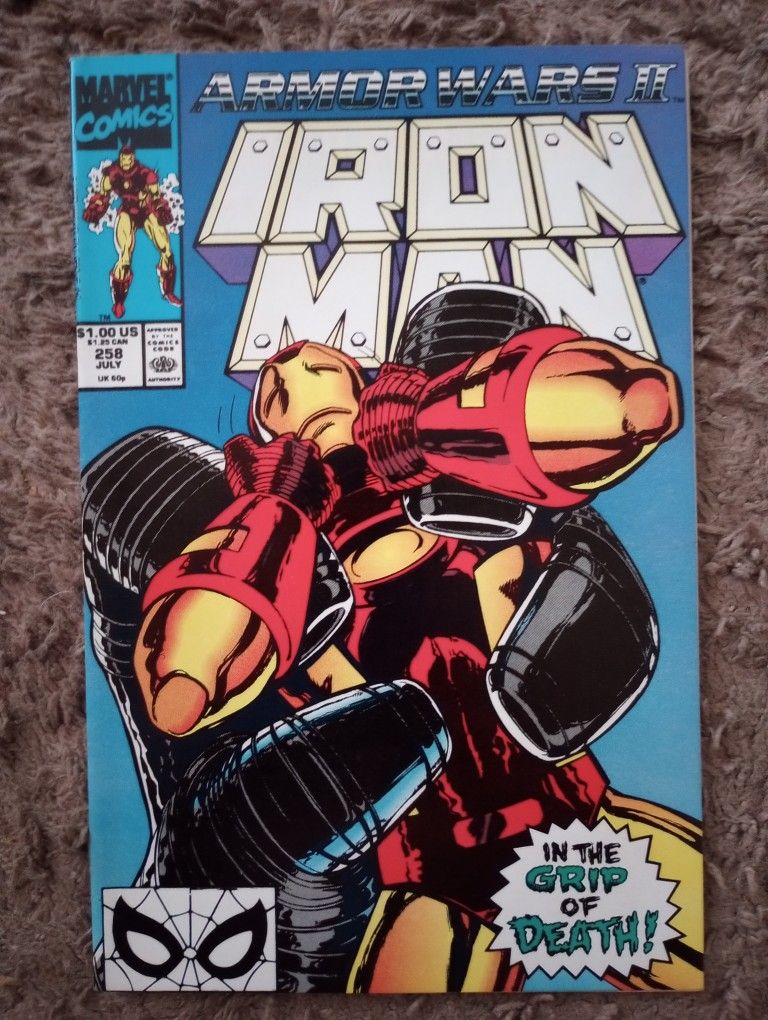 Iron Man #258. 1st. Kearson Dewitt.