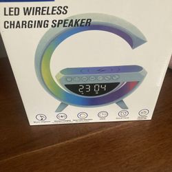 Led Wireless Charging Speaker