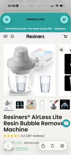 Resiners AirLess Lite