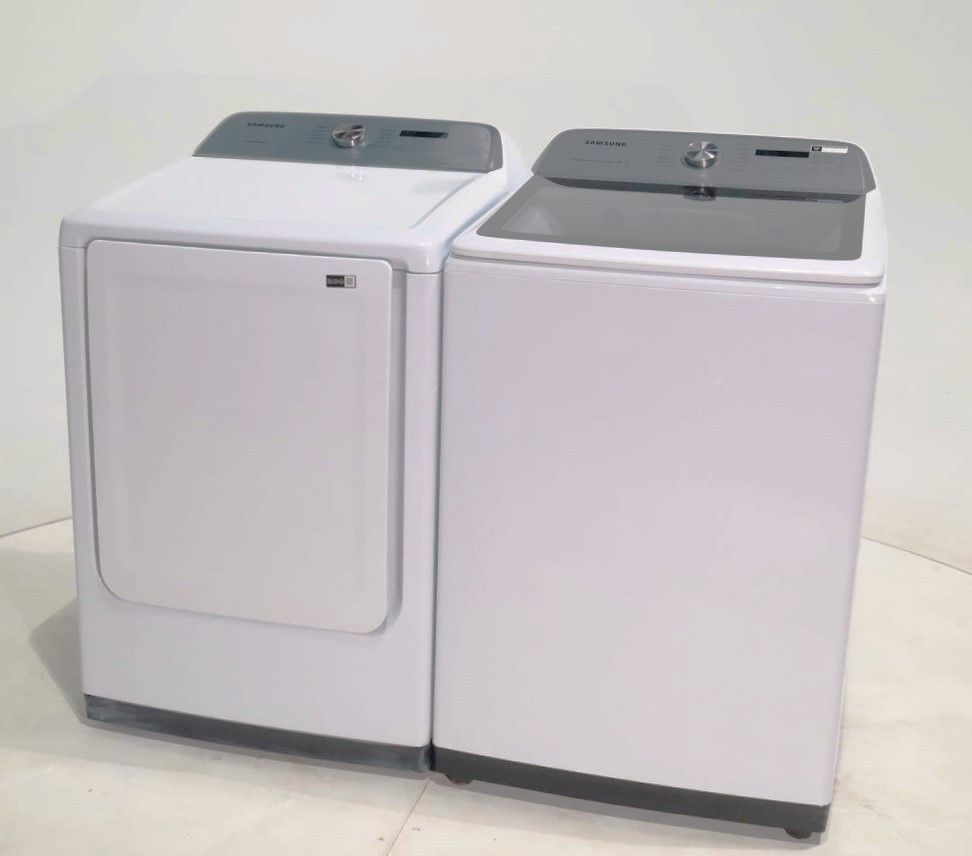 New Samsung Electric Washer and Dryer