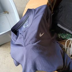 Grey NIKE MENS SHIRT 