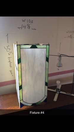 Decorative Stained Glass Light Fixtures, Custom Made!