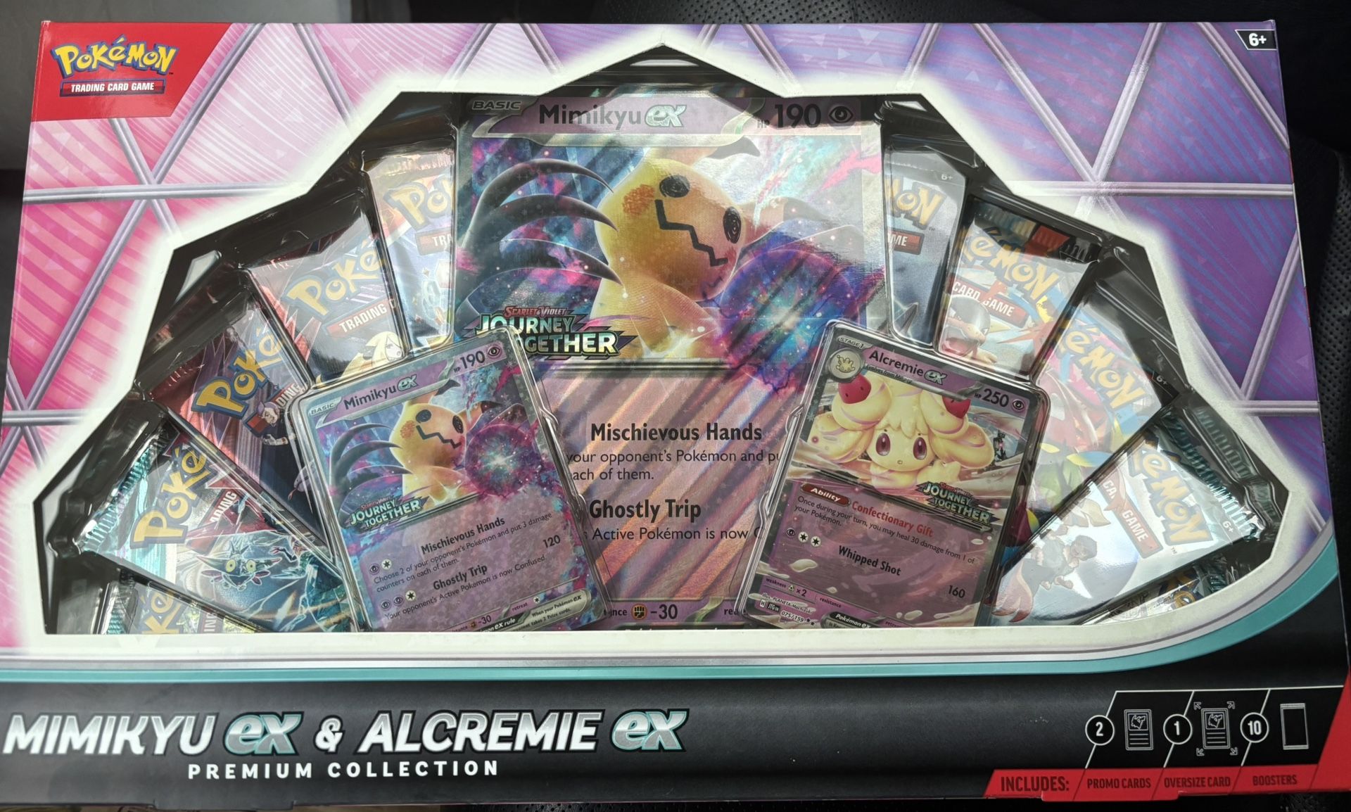 Pokémon TCG Mimikyu ex & Alcreme ex Box