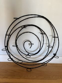 Pottery Barn Swirl Wall Decor Votive Candle Holder