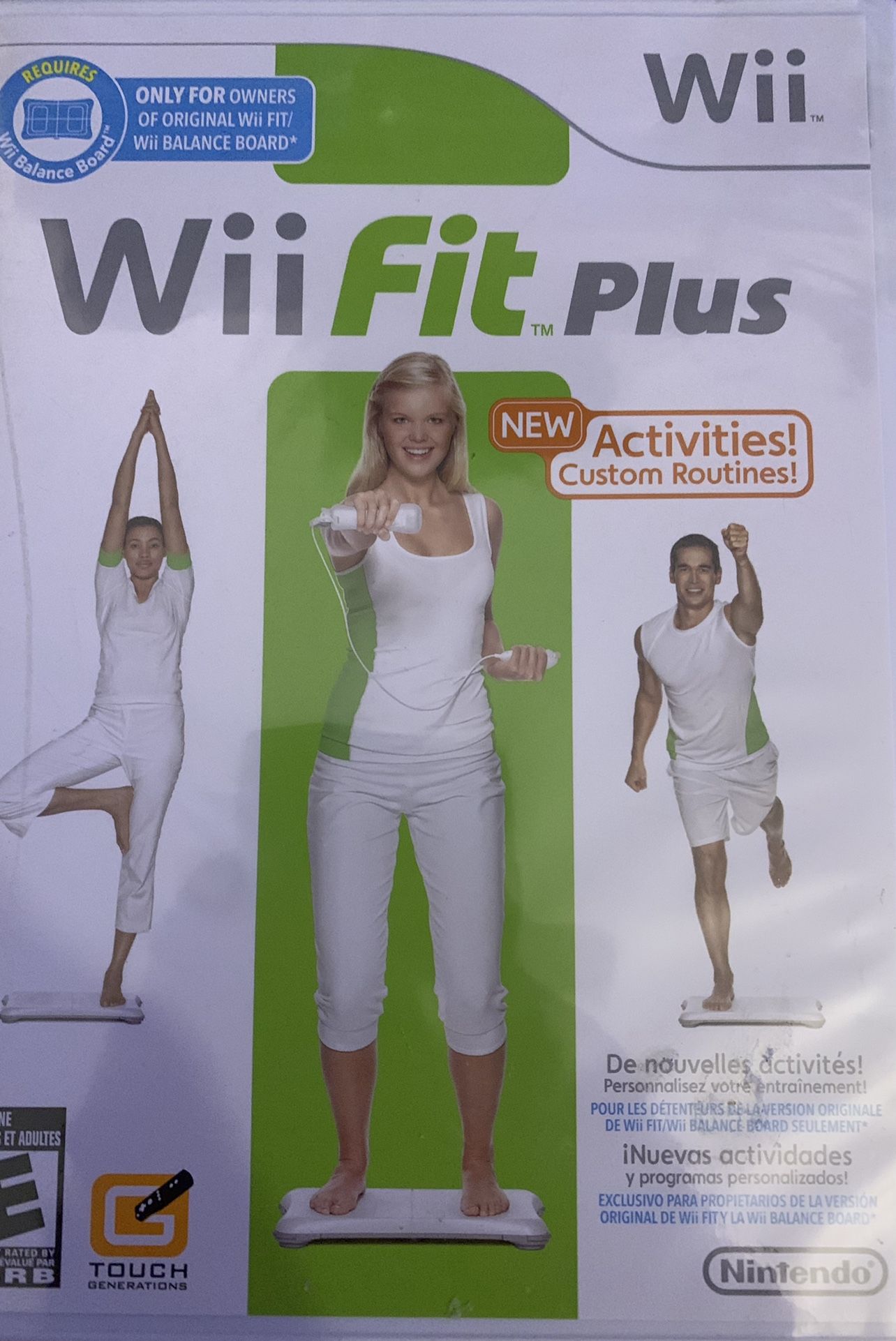 Wii FIT PLUS (Nintendo Wii + Wii U) NEW!