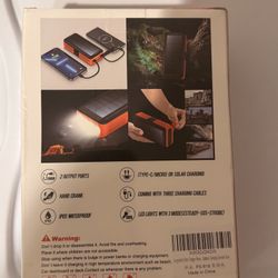 PS-618 Solar Charger Powerbank