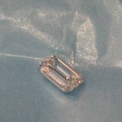 New Loose Certified 2.41 Carat Emerald Cut Lab Diamond F VVS2