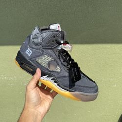 Air Jordan 5s “ Off White Muslin”