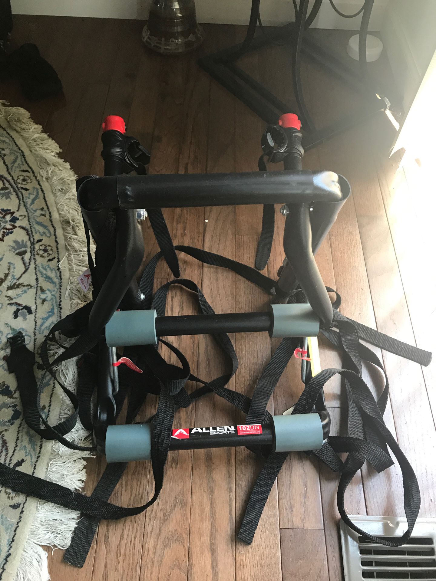 Allen dual bike rack