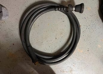 Pressure Washer Hose with Spray Nozzle