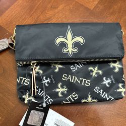 New Orleans Saints Sunglasses & Wristlet NWT